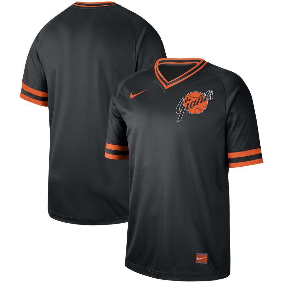 Men's San Francisco Giants Blank Navy Cooperstown Collection Legend Stitched MLB Jersey